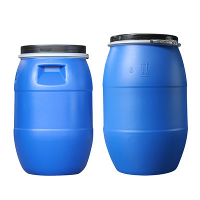 HDPE em volta do cilindro plástico durável plástico da cubeta do tambor 125L com anel do ferro