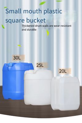 O HDPE o tanque de água 25L de 5 galões fechou o empacotamento plástico principal dos líquidos dos baldes