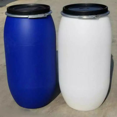 HDPE tambor branco plástico ISO9001 cilíndrico do cilindro de 55 galões