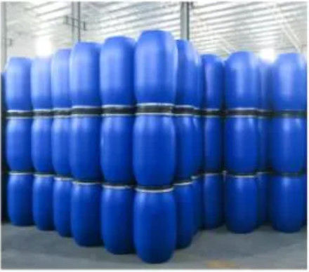 o tambor químico plástico do recipiente 125L rufa o HDPE 100% ISO9001