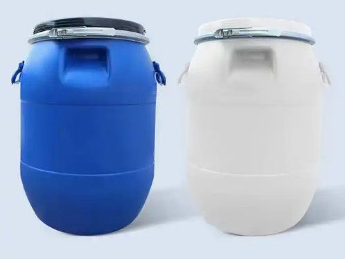 Tampa dobro da cubeta durável do molde de sopro do cilindro de armazenamento 30L do tambor de óleo