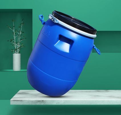 Barril Químico Aberto 60L Barril de Ferro Hoop Fábrica de Plástico Fornecimento Spot