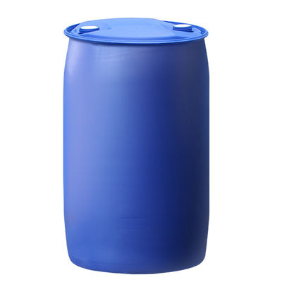 Cilindro plástico 200L do produto químico azul do HDPE reusável com tampa do parafuso