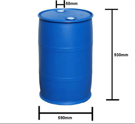 HDPE tambor químico plástico plástico superior aberto do OEM/ODM do cilindro de 55 galões