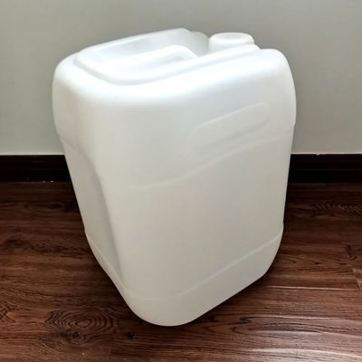 O tambor quadrado plástico químico do armazenamento de cilindro 20L do HDPE encerrou