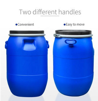 tambor plástico redondo Multifunction do recipiente plástico do HDPE 160L