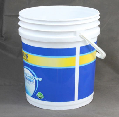 OEM/ODM balde semi claro plástico da pintura do HDPE da cubeta da pintura de 5 galões
