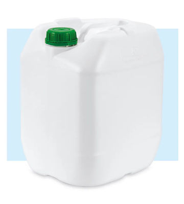 Produto químico plástico do cilindro do tambor de óleo de Jerry Can Translucent 25L da bebida