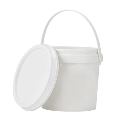 O HDPE o quadrado plástico 20L da cubeta da pintura de 20 litros personalizou a etiqueta da vara