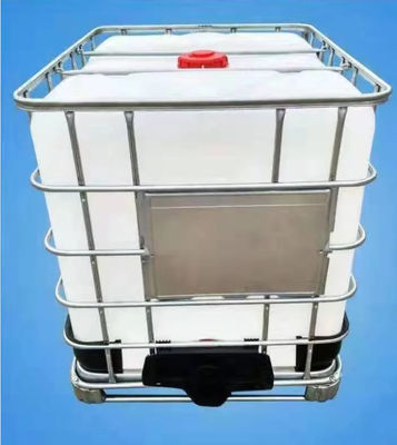 Recipiente líquido da pálete de aço inoxidável dos tanques de armazenamento do litro IBC do quadrado 1000