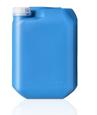 20 litros quadrados de tambor de plástico fechado HDPE azul de plástico tambor químico