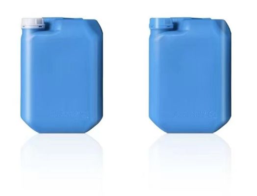 20 litros quadrados de tambor de plástico fechado HDPE azul de plástico tambor químico