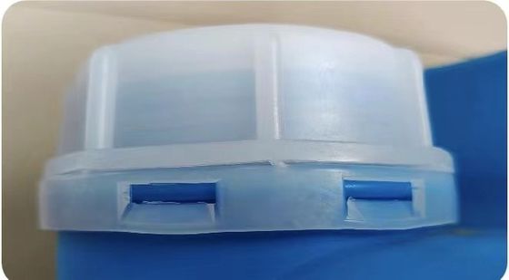 20 litros quadrados de tambor de plástico fechado HDPE azul de plástico tambor químico