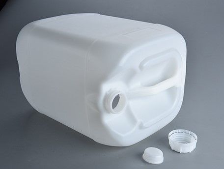 Spot 30L Barril de plástico Barril branco quadrado Barril de qualidade alimentar Barril químico Barril de boa vedação HDPE Barril Ácido e corrosão alcalina