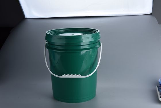 Balde de tinta plástica personalizável de 18L para embalagens químicas com vários tamanhos disponíveis