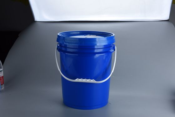 Balde de tinta plástica personalizável de 18L para embalagens químicas com vários tamanhos disponíveis