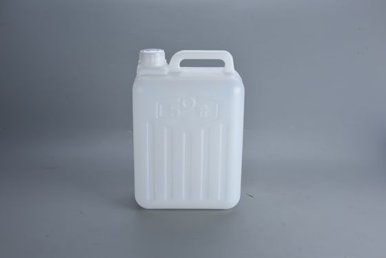 5L extrusão sopro moldado de plástico Jerry Can Cor branca e espessura da parede de 2 mm para durabilidade