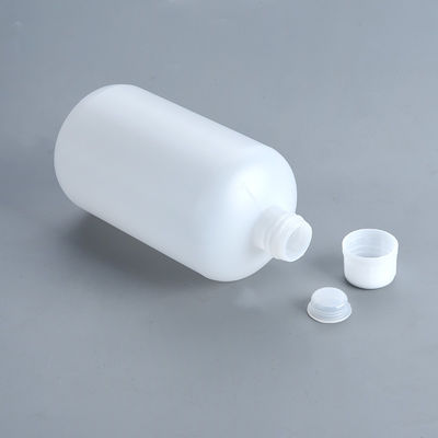 1L capacidade 25mm calibre garrafa redonda novo material HDPE